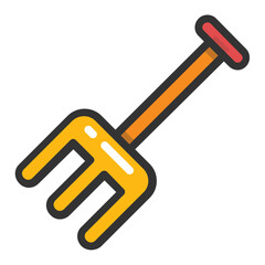 
Rake. A broom for outside use
