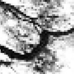 Halftone Pattern. Set of Dots. Dotted Texture on White Background. Overlay Grunge Template. Distress Linear Design. Fade Monochrome Points. Pop Art Backdrop.