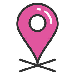 

Map Location Vector Icon
