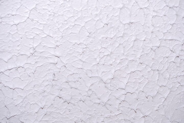 Irish traditional textured white plaster flat design