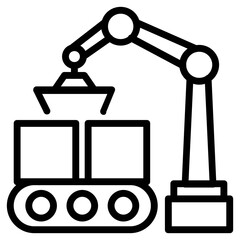 
A construction tower crane for lifting containers and freight
