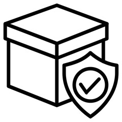 
Delivery Package with shield, logistics protection
