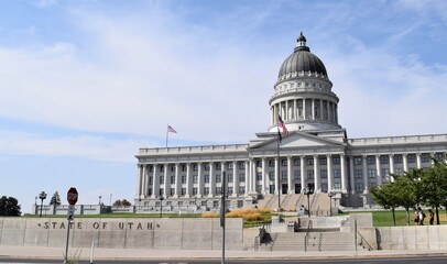 Utah Government State Capitol Main Building