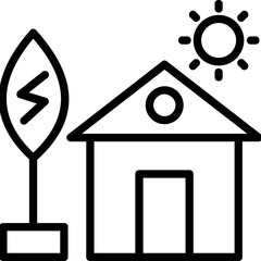 
A beautiful small hut with concept of real estate
