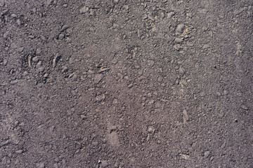 Surface grunge rough of asphalt, Tarmac grey grainy road, Texture Background, Top view