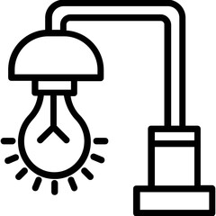 
Leaf connecting with electric bulb concept of nature  power generation
