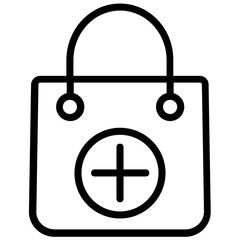 Obraz premium A stylish tote bag for shopping 