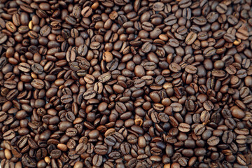 Roasted coffee beans