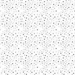 Dot seamless pattern. Vector seamless pattern. Simple graphic design.