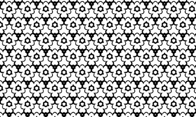  mosaic pattern black elements attached.