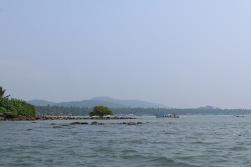 the horizon of the sea Goa, India