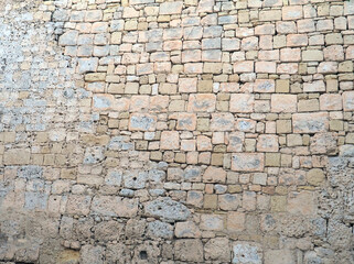 Old sandstone wall texture