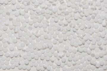 Obraz na płótnie Canvas Sugar substitute pills isolated on white background.