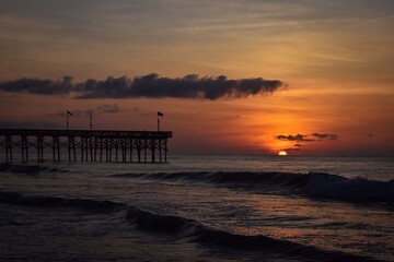 Fototapeta premium myrtle beach sunrise