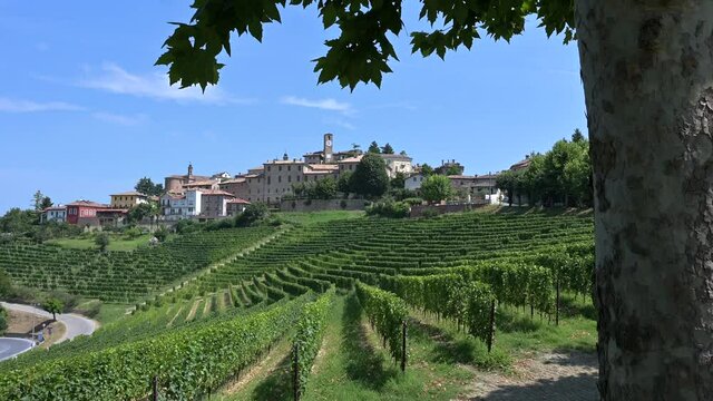 Neive Town. Langhe Region, Piedmont, Italy