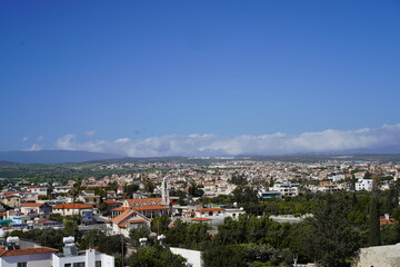 Fototapeta na wymiar Vue du château de Kolossi, Chypre
