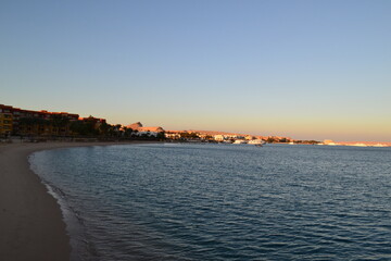 Fototapeta premium sunset over the sea