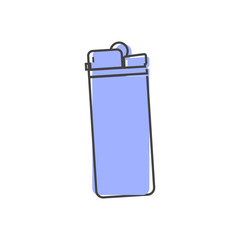 Lighter vector icon cartoon style on white isolated background.
