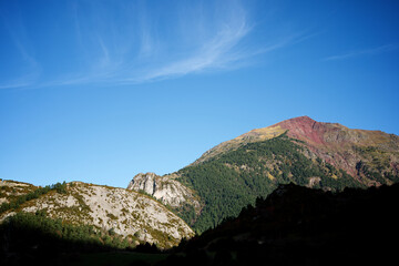 Fototapeta na wymiar Landscape in the Pyrenees