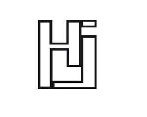 h ja and g j creative logo designs and monograms