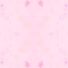 Seamless Pink Dyed Dirty Art Print. Ethnic 
