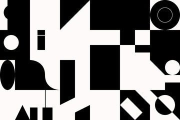 Colorful Geometric Vector Pattern Design