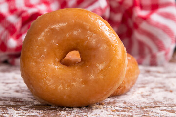 fresh natural donuts freshly made