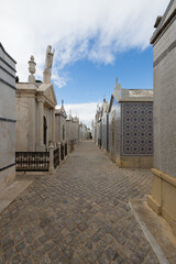 Typischer portugisischer Friedhof