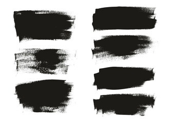 Flat Calligraphy Paint Brush Regular Long Background Mix High Detail Abstract Vector Background Mix Set 