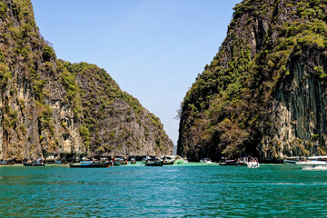 Naklejka premium Lagoon of Koh Hong - Krabi Province - Thailand