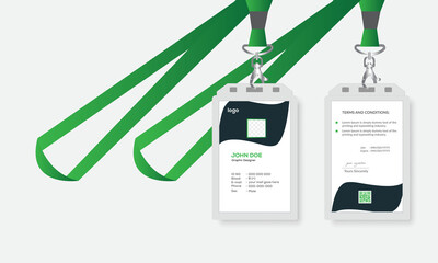  Simple and creative Id card template