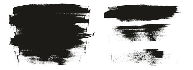 Flat Calligraphy Paint Brush Regular Long Background Mix High Detail Abstract Vector Background Mix Set 