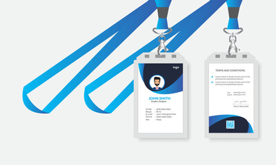  Simple and creative Id card template