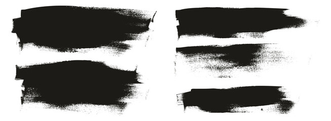 Flat Calligraphy Paint Brush Regular Long Background Mix High Detail Abstract Vector Background Mix Set 