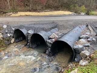 Damaged Road - Montgomery County, VA