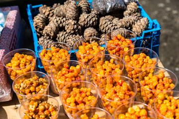 dried fruits and vegetables
