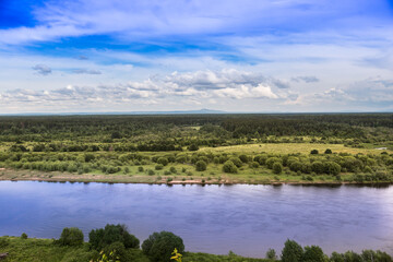landscape with river