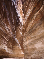 Sandstone gorge rock