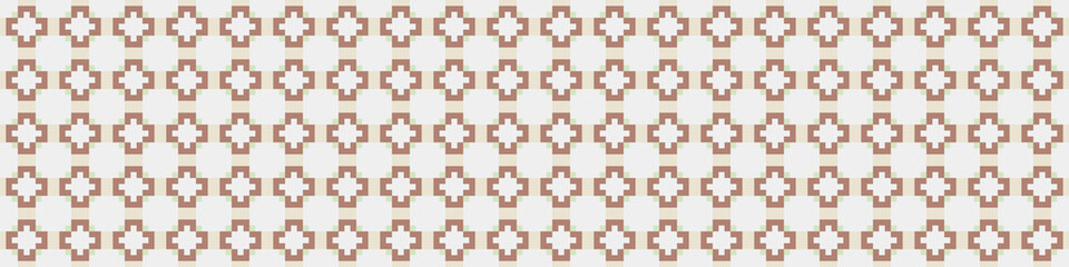 Abstract Cross Pattern Dots Logo generative computational art illustration