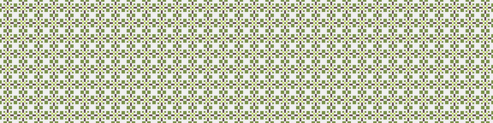 Fototapeta premium Abstract Cross Pattern Dots Logo generative computational art illustration