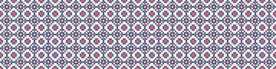 Abstract Cross Pattern Dots Logo generative computational art illustration