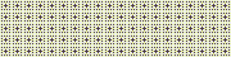 Abstract Cross Pattern Dots Logo generative computational art illustration