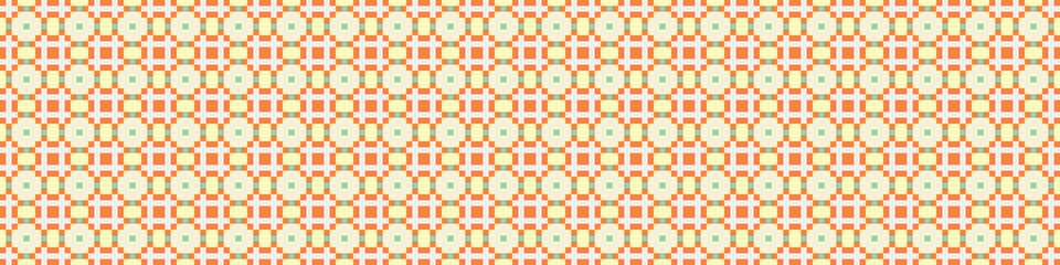 Abstract Cross Pattern Dots Logo generative computational art illustration