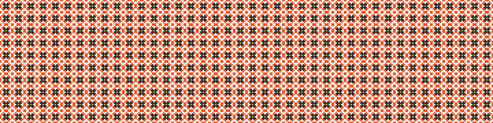 Abstract Cross Pattern Dots Logo generative computational art illustration