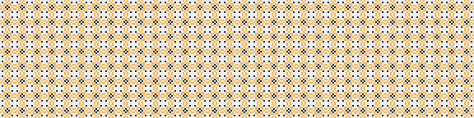 Abstract Cross Pattern Dots Logo generative computational art illustration