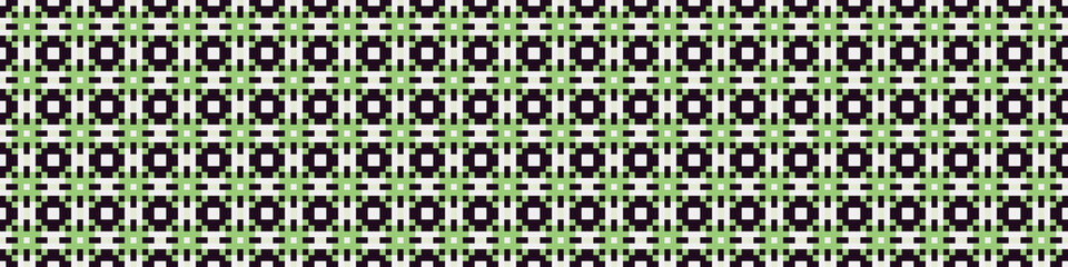 Abstract Cross Pattern Dots Logo generative computational art illustration