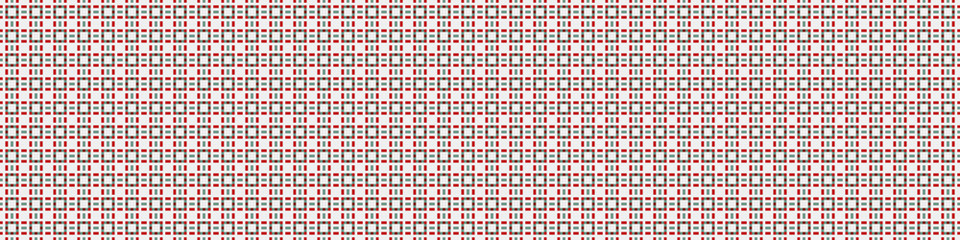 Fototapeta premium Abstract Cross Pattern Dots Logo generative computational art illustration