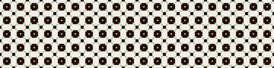 Abstract Cross Pattern Dots Logo generative computational art illustration