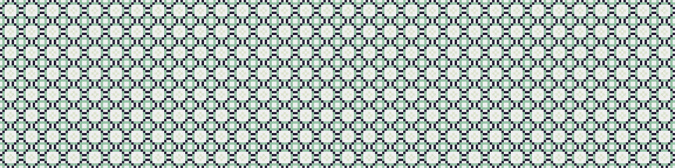 Abstract Cross Pattern Dots Logo generative computational art illustration