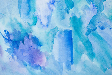 blue watercolor background
